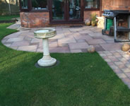 Flagging Patio Laying Path Layingd